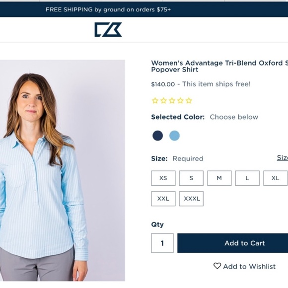 Cutter and Buck Dry fit long sleeve shirt - Picture 1 of 12